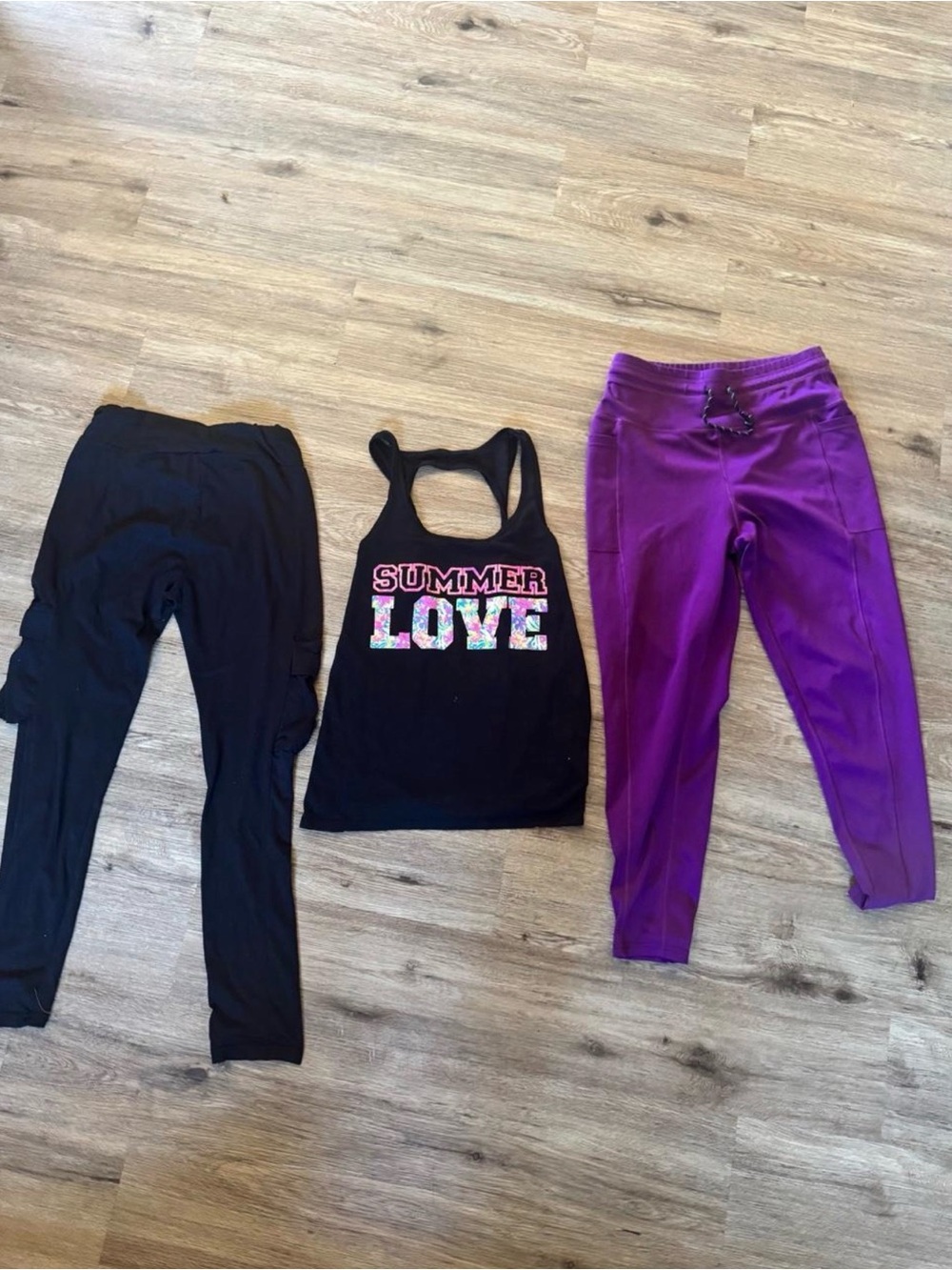 3 pc gym clothing bundle